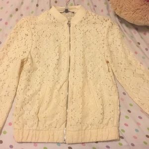 Brand new only worn once Cream Jacket
